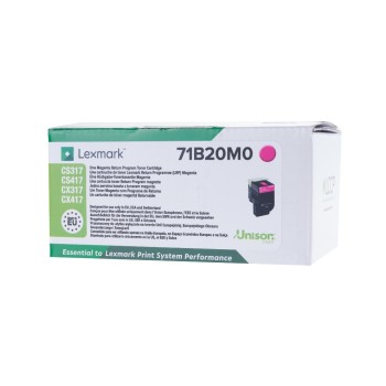 Toner Lexmark 71B20M0 magenta, 1000 pages, Lexmark CS/CX 317, 417, 517 Toner Lexmark 71B20M0 magenta, 1000 pages, Lexmark CS/CX 317, 417, 517