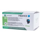 Toner Lexmark 71B2HC0 cyan, 3'500 pages, Lexmark CS/CX, 417, 517
