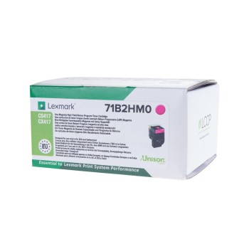 Toner Lexmark 71B2HM0 magenta, 3'500 pages, Lexmark CS/CX, 417, 517 Toner Lexmark 71B2HM0 magenta, 3'500 pages, Lexmark CS/CX, 417, 517