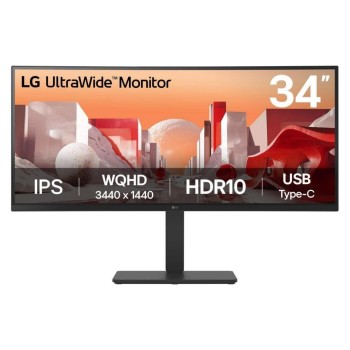 LG 34BA75QE-B 34, 3440x1440, IPS, KVM Switch, USB C mit max. 90W LG 34BA75QE-B 34, 3440x1440, IPS, KVM Switch, USB C mit max. 90W