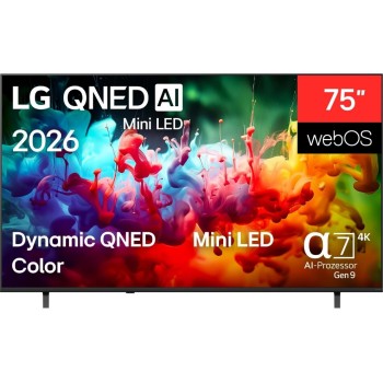 LG 75QNED7EB3A, 75 4K QNED evo, 60Hz, 2-pole