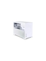 Lian Li Q58W3 PCIE 3.0 Edition white, Mini-ITX, with Fenster