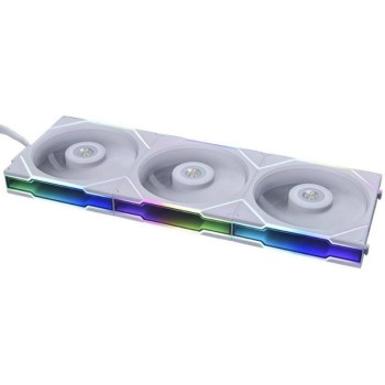 Lian Li Ventilateur PC Uni Fan TL 120 mm Lot de 3, blanc Lian Li Ventilateur PC Uni Fan TL 120 mm Lot de 3, blanc
