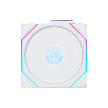 Lian Li Ventilateur PC Uni Fan TL LCD Reverse Blade Blanc Lian Li Ventilateur PC Uni Fan TL LCD Reverse Blade Blanc