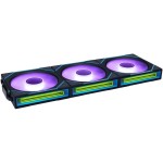 Lian Li Ventilateur PC UNI FAN SL120 RGB Lot de 3, noir