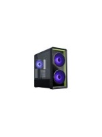 Lian Li LANCOOL 217 INF Boîtier midi-tour en verre trempé avec éclairage RGB