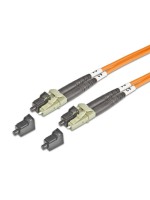 Lightwin LWL Duplex Patch cable, Multimode 50/125æm, LC-LC, 3.0m OM2