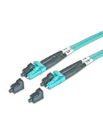 Lightwin LWL Duplex Câble patch, Multimode 50/125æm, LC-LC, 1.0m OM3