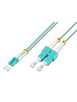 Lightwin LWL Duplex Câble patch, Multimode 50/125æm, LC-SC, 1.0m OM3