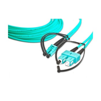 Lightwin LWL Duplex Câble patch, Multimode 50/125æm, LC-SC, 1.0m OM3 Lightwin LWL Duplex Câble patch, Multimode 50/125æm, LC-SC, 1.0m OM3