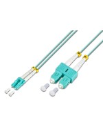Lightwin LWL Duplex Patch cable, Multimode 50/125æm, LC-SC, 5.0m OM3