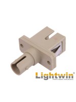 Lightwin LWL Kupplung SC-ST,, Simplex Singlemode, plastik