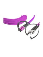 Lightwin Câble patch à fibre optique LC-ST, Multimode, Duplex, OM4, 1m