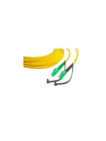 Lightwin LWL Simplex patch cable, Singlemode 9/125µm, LC/APC-LC/APC, 1m