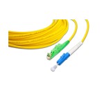 Lightwin LWL HQ Simplex patch cable, LSH, 1m, Singlemode OS2, E2000/APC-LC kompatibel