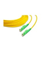 Lightwin Câble patch à fibre optique LSH/APC-LSH/APC, Singlemode, Simplex, 2m