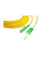 Lightwin Câble patch à fibre optique LSH/APC-SC/APC, Singlemode, Simplex, 3m