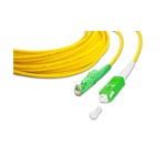 Lightwin Câble patch à fibre optique LSH/APC-SC/APC, Singlemode, Simplex, 10m