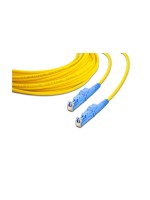 Lightwin LWL HQ Simplex patch cable, LSH, 2m, Singlemode OS2, E2000-E2000 kompatibel