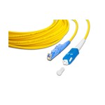Lightwin LWL HQ Simplex patch cable, LSH, 1m, Singlemode OS2, E2000-SC kompatibel