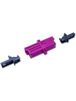 Lightwin Accouplement à fibre optique LSH(E2000)-LSH (E2000), simplex, multimode OM4
