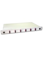 Lightwin Boîte d'épissure 12 fibres, 6x DSC MM, 50/125µm OM4 Pigtail
