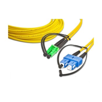 Lightwin LWL Duplex Patch cable, Singlemode 9/125æm, LC/APC-SC, 20.0m OS1 Lightwin LWL Duplex Patch cable, Singlemode 9/125æm, LC/APC-SC, 20.0m OS1