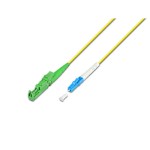 Lightwin LWL Simplex Câble patch, Singlemode 9/125æm, E2/APC-LC, 20.0m OS1