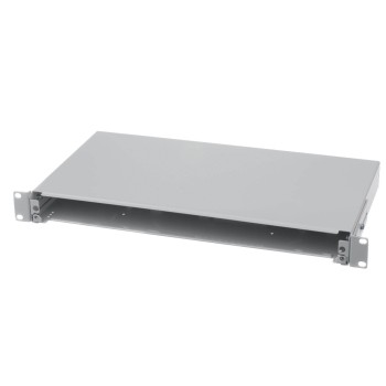 Lightwin Premium 19 Zoll LWL Verteilerlade, Leergehäuse ohne Frontplatte, gris Lightwin Premium 19 Zoll LWL Verteilerlade, Leergehäuse ohne Frontplatte, gris