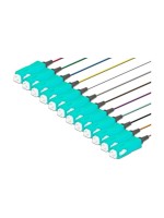 Lightwin Fibres en tire-bouchon ST, MM, OM3, 2m 12 Pièce/s