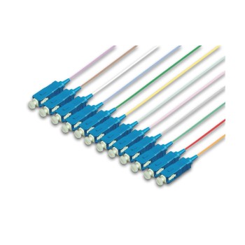 Lightwin Faserpigtail, SC, Singlemode,, 9/125æm, 2.0m, 12er-Set Lightwin Faserpigtail, SC, Singlemode,, 9/125æm, 2.0m, 12er-Set