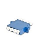 Lightwin LWL Kupplung LC-LC (4-fach),, Quad Singlemode, plastik, bleu
