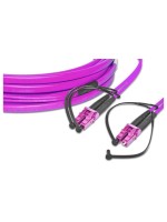 Lightwin LWL Duplex patch cable, 10Gbps, OM4, Multimode 50/125µm, LC-LC, 25m, Figur-0