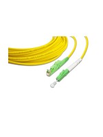 Lightwin LWL Simplex HQ patch cable, Singlemode 9/125µm, E2000/APC-LC/APC, 3m