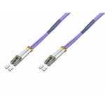 Lightwin LWL Duplex Patch cable, 10Gbps, OM4, Multimode 50/125æm, LC-LC, 1m, Figur-0