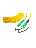 Lightwin Câble patch à fibre optique SM LC/APC – SC/APC, OS2, Simplex, 25 m