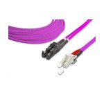 Lightwin LWL Duplex Patchkabel Multimode, E2000-LC, 20m, OM4, 50/125µm, 10Gbps