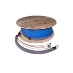 Lightwin Câble de pose à fibre optique 4x Singlemode LC – LC, OS2, Simplex, 60 m