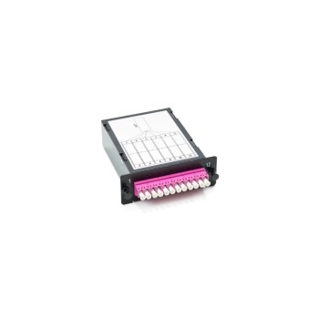 MTP Kassette, 01x MTP(F) magenta, für 06x LCD/PC, magenta, OM4, 1HE MTP Kassette, 01x MTP(F) magenta, für 06x LCD/PC, magenta, OM4, 1HE