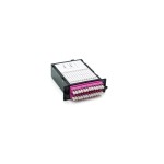 MTP Kassette, 02x MTP(F) magenta, for 12x LCD/PC, magenta, OM4, 1HE