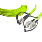 Lightwin Câble patch à fibre optique LC-SC, Multimode, OM5, 10m