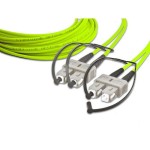 Lightwin Câble patch à fibre optique SC-SC, Multimode, OM5, 10m