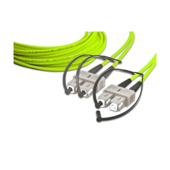 Lightwin LWL HQ Duplex patch cable, 10m, Multimode 50/125æm, SC-SC, OM5