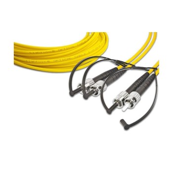 Lightwin LWL HQ Duplex patch cable, 2m, Singlemode 9/125æm, ST-ST, OS2