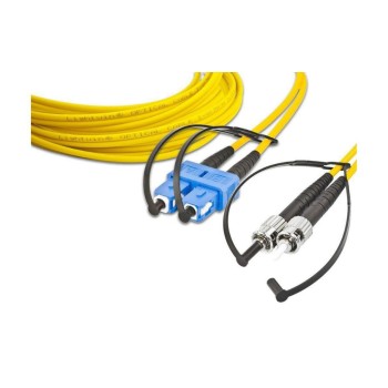 Lightwin LWL HQ Duplex patch cable, 1m, Singlemode 9/125æm, SC-ST, OS2