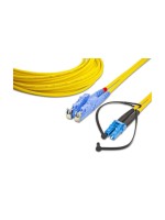 Lightwin Câble patch à fibre optique Singlemode E2000 – LC, OS2, Duplex, 1 m