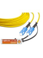 Lightwin LWL HQ Simplex patch cable, 1m, Singlemode 9/125æm, SC-SC, OS2