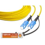 Lightwin LWL HQ Simplex patch cable, 3m, Singlemode 9/125æm, SC-SC, OS2