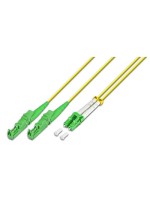 Lightwin Câble patch à fibre optique E2000/APC-LC/APC, Singlemode, Duplex, 15m