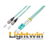 Lightwin Câble patch à fibre optique FC-LC, Multimode, OM3, 1m